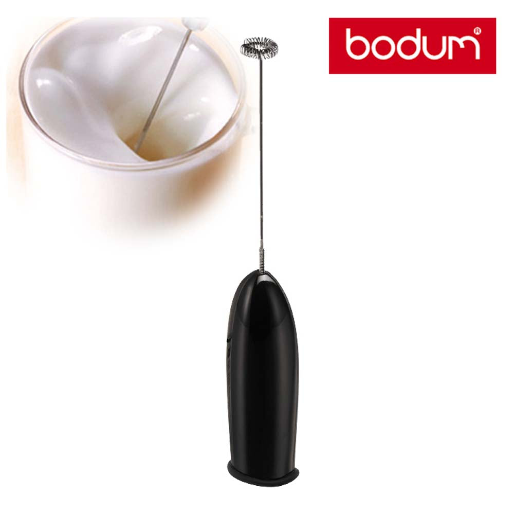 Bodum Schiuma Milk frother, battery operated, the perfect foam is to coffee what icing is to the cake – it's not perfect without it.
