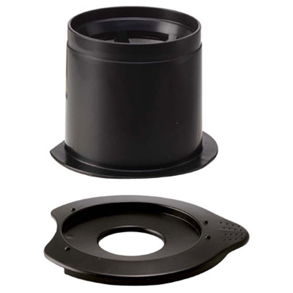 Hario Cafeor Metal Filter Dripper - Black, a paperless dripper that draws out the wonderful aroma of your coffee.