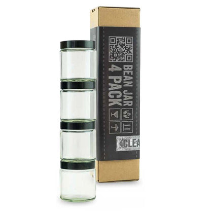 Replacement glass jars (Clear and Brown) for the Comandante Nitro Blade Grinder. Holds approximately 40g.