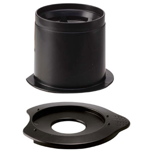 Hario Cafeor Metal Filter Dripper - Black, a paperless dripper that draws out the wonderful aroma of your coffee.
